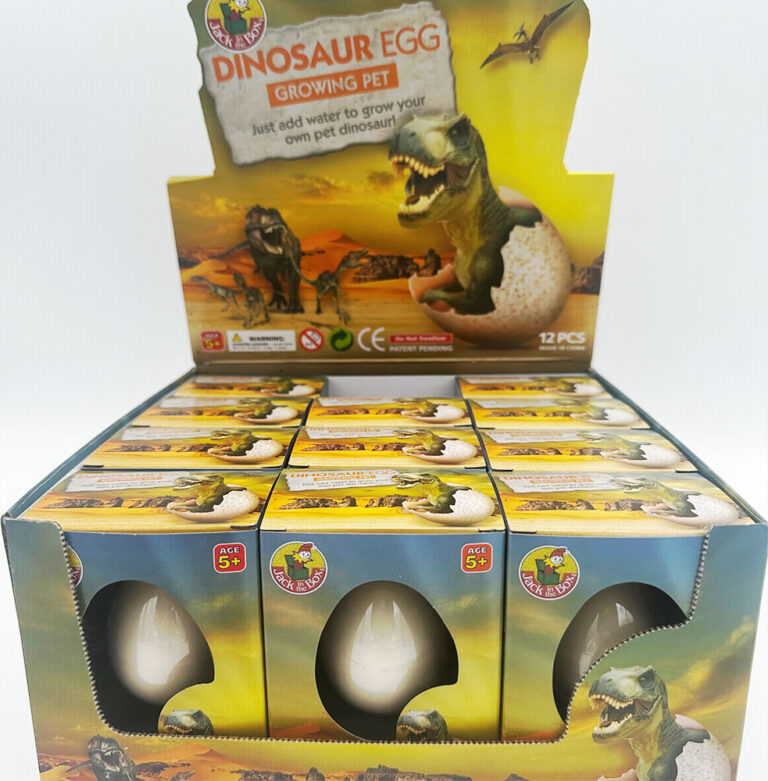 IC189 Growing Pet Dinosaur Egg Jack in the Box