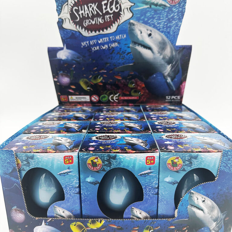 IC494 Growing Pet Shark Egg Jack in the Box