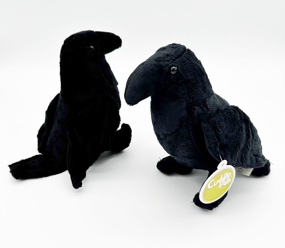Stuffed black hot sale crow