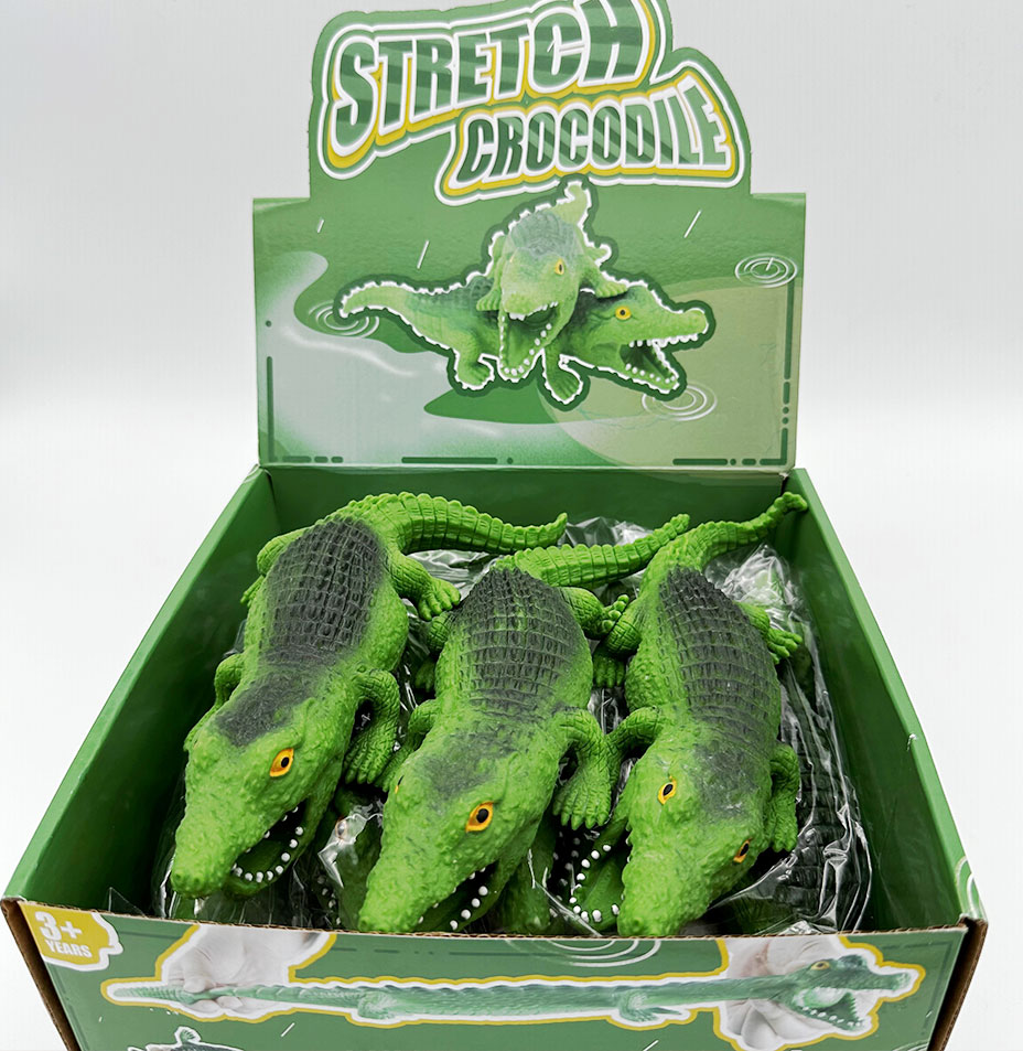 Jouet Strong Stuff Crocodile Kaki, 520584