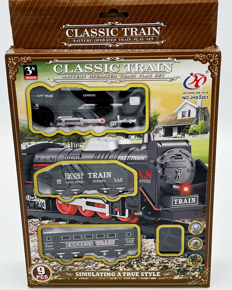 MV529 Electric Light Classic Train B O Jack in the Box